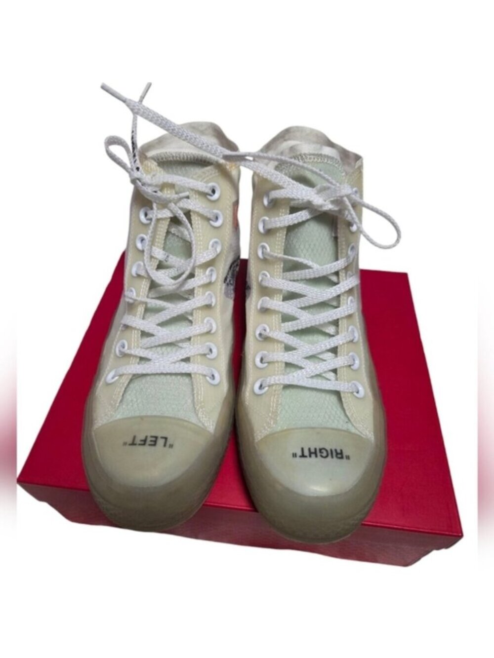 Off-White X Converse Chuck Taylor All-Star High-Top Sneakers
